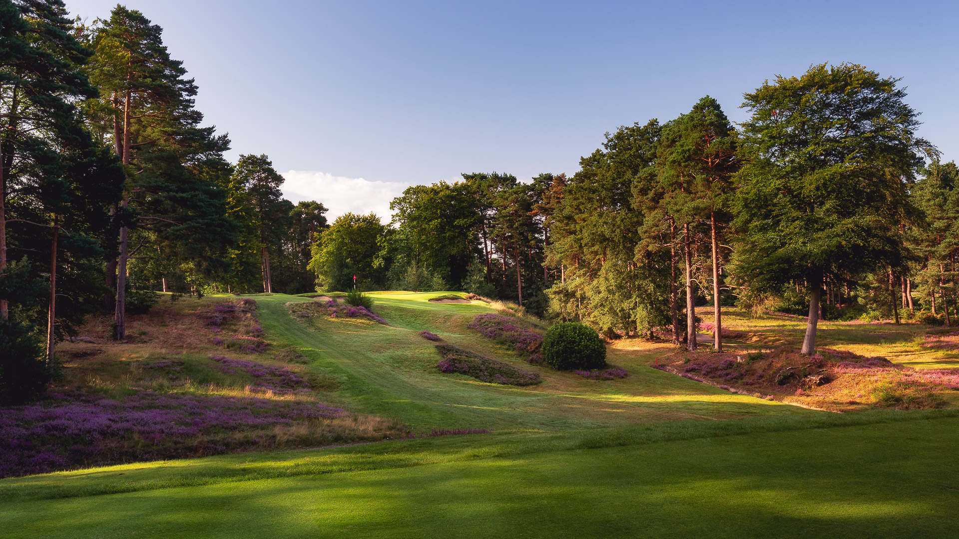 The 11th hole on the Blue course at St George’s Hill